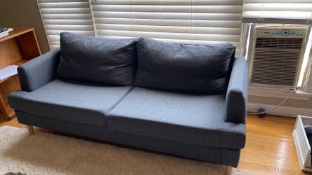 Two seater sofa and coffee table
