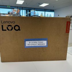 Lenovo LOQ 15.6 inch Laptop - Pay $1 DOWN AVAILABLE - NO CREDIT NEEDED 