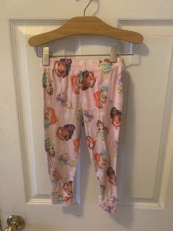 Girls’ Disney Princess Leggings – Size 3T