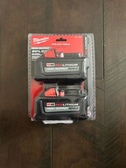 Milwaukee M18 Red Lithium High Output XC 6.0 Batteries