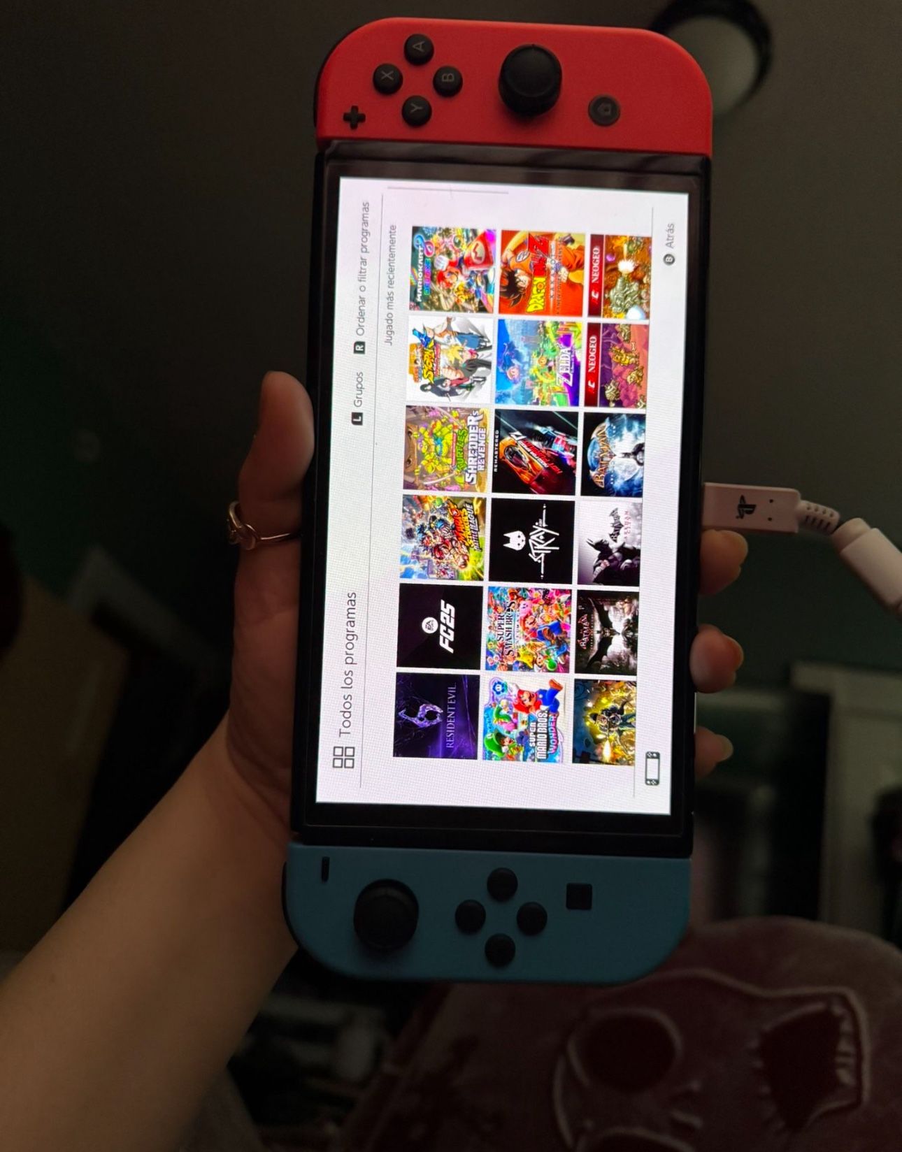 Nintendo Switch Con Chip Instalado Full Juegos 512gb De Memoria 