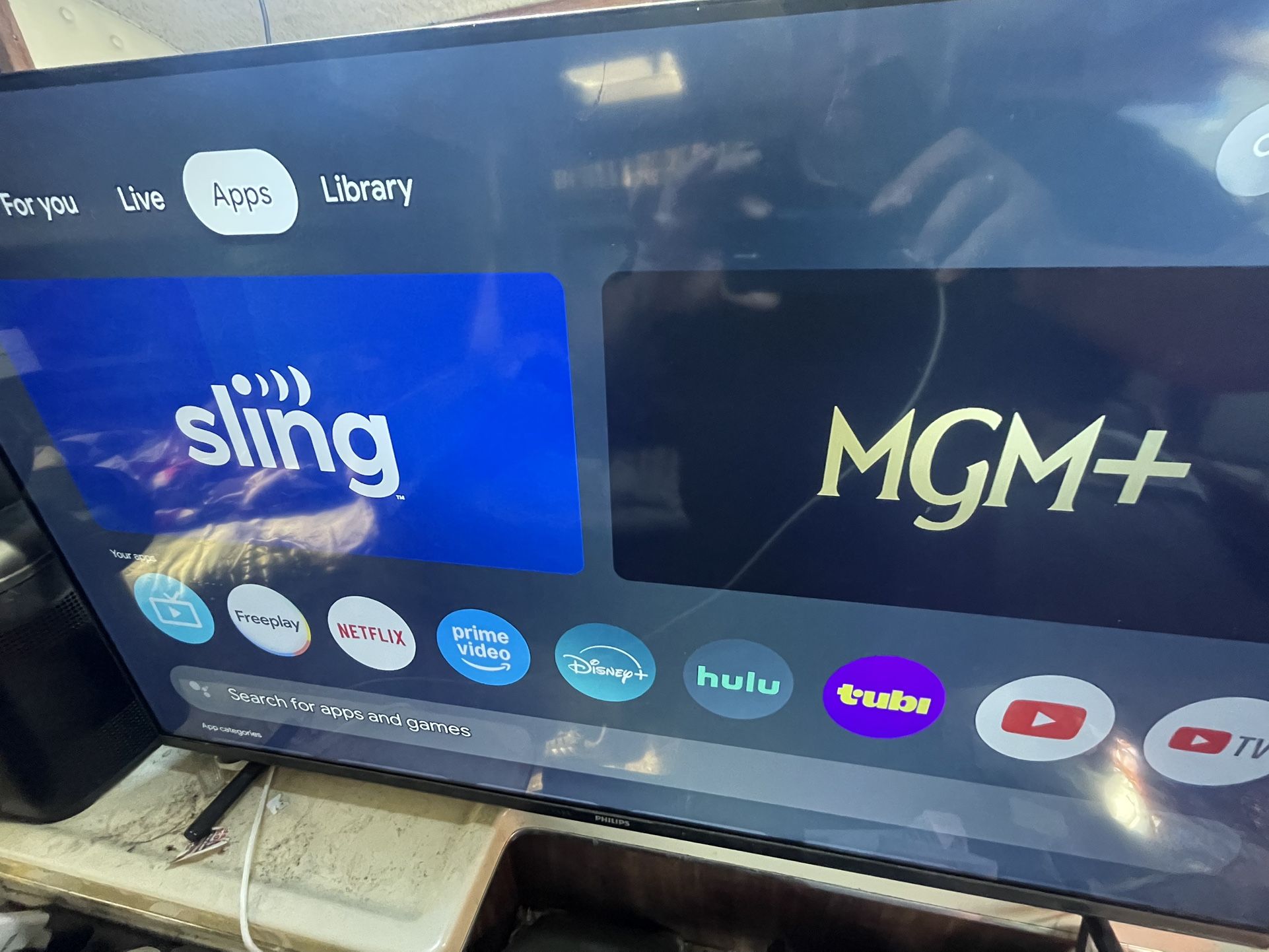 4k Philips Google Gaming Tv