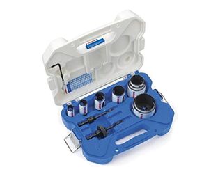 Lenox Hole Saw Kit, Bi-Metal, T3 Electricians/Plumbers Kit, 13 Piece