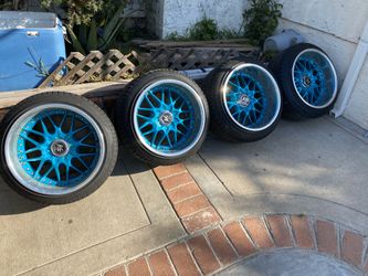 5x100 wheels 17x11 work vs-Mx