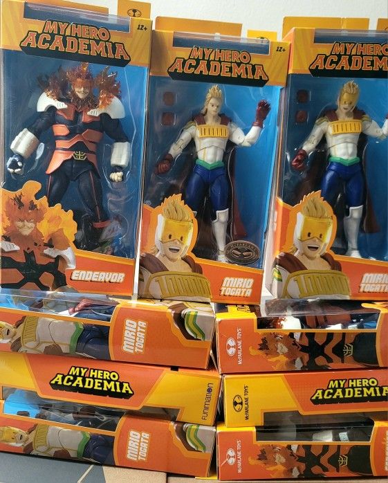 Mcfarlane Toys Mirio My Hero Academy And Endeavor 7 Inch Action Figure
