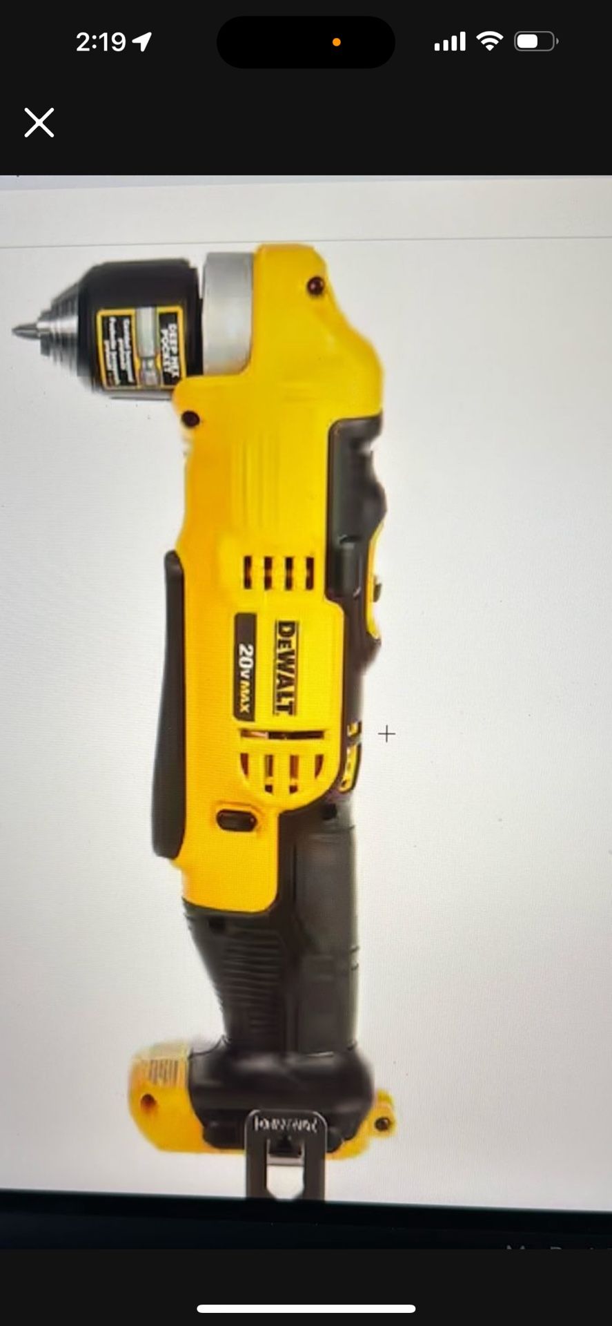 Dewalt Right Angle Drill