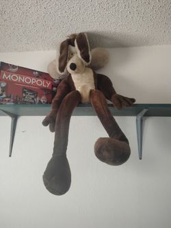Vintage wile e coyote plush