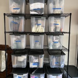 Black Storage Multi purpose Racks - NEW