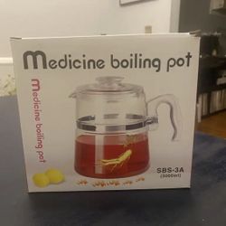 Herbal Medicine Boilingpot( Box In New)