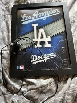 Dodgers Light Up Poster