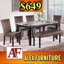 🔥 DINING SET DEAL – JUST $649! 🔥