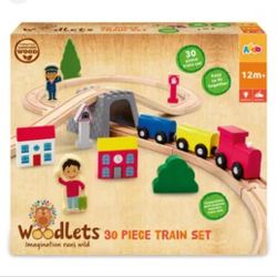 Wooden Train Set