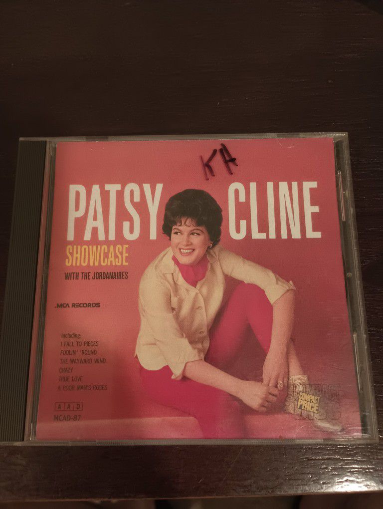Patsy Cline Showcase CD Music MCA Records 1988 Including Crazy, True Love