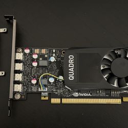 Nvidia Quadro P600 Dell 0R9X8Y Graphics Card 2GB GDDR5 w/ Full+Low Profile Bracket