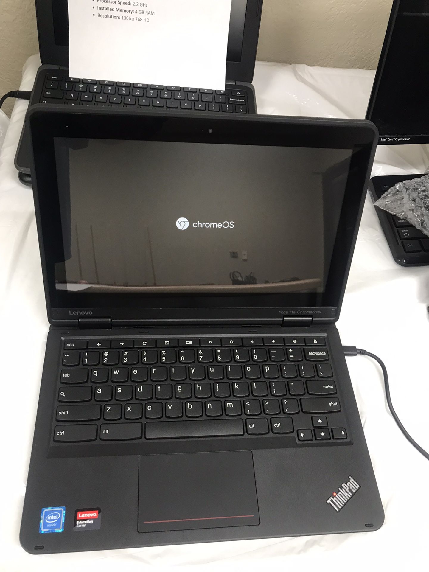 FAST Lenovo ThinkPad Yoga 11e 11.6” Touch ChromeBook