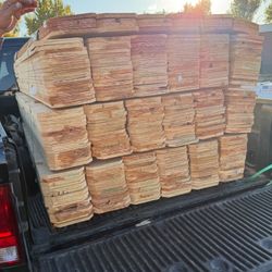 CEDAR DOG EARED FENCE WOOD FOR SALE 