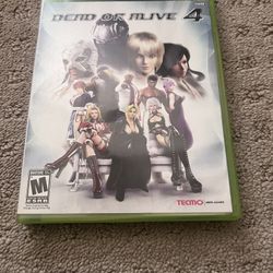 Juego XBOX  360  DEAD OR ALIVE 4