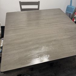 Grey Dinner Table 