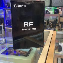 Canon RF 45mm F1.2 