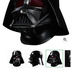 Darth Wader Head Wear And Voice Box