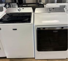 Washer And Dryer Set 