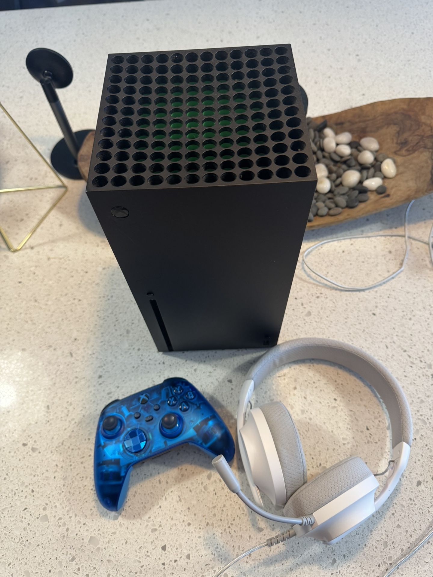 Xbox Series s With New Controller And Headset