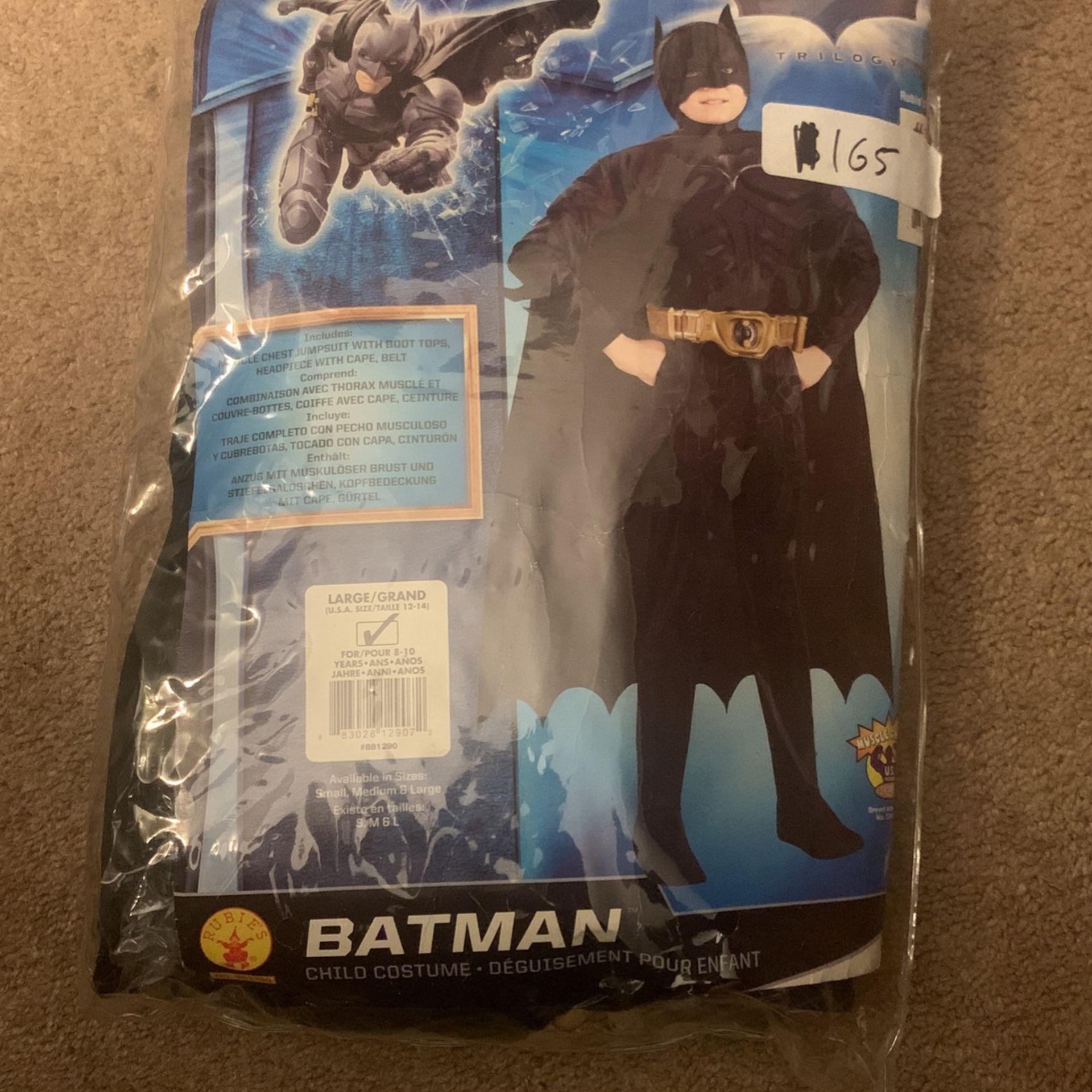 Halloween Batman The Dark Knight Costume