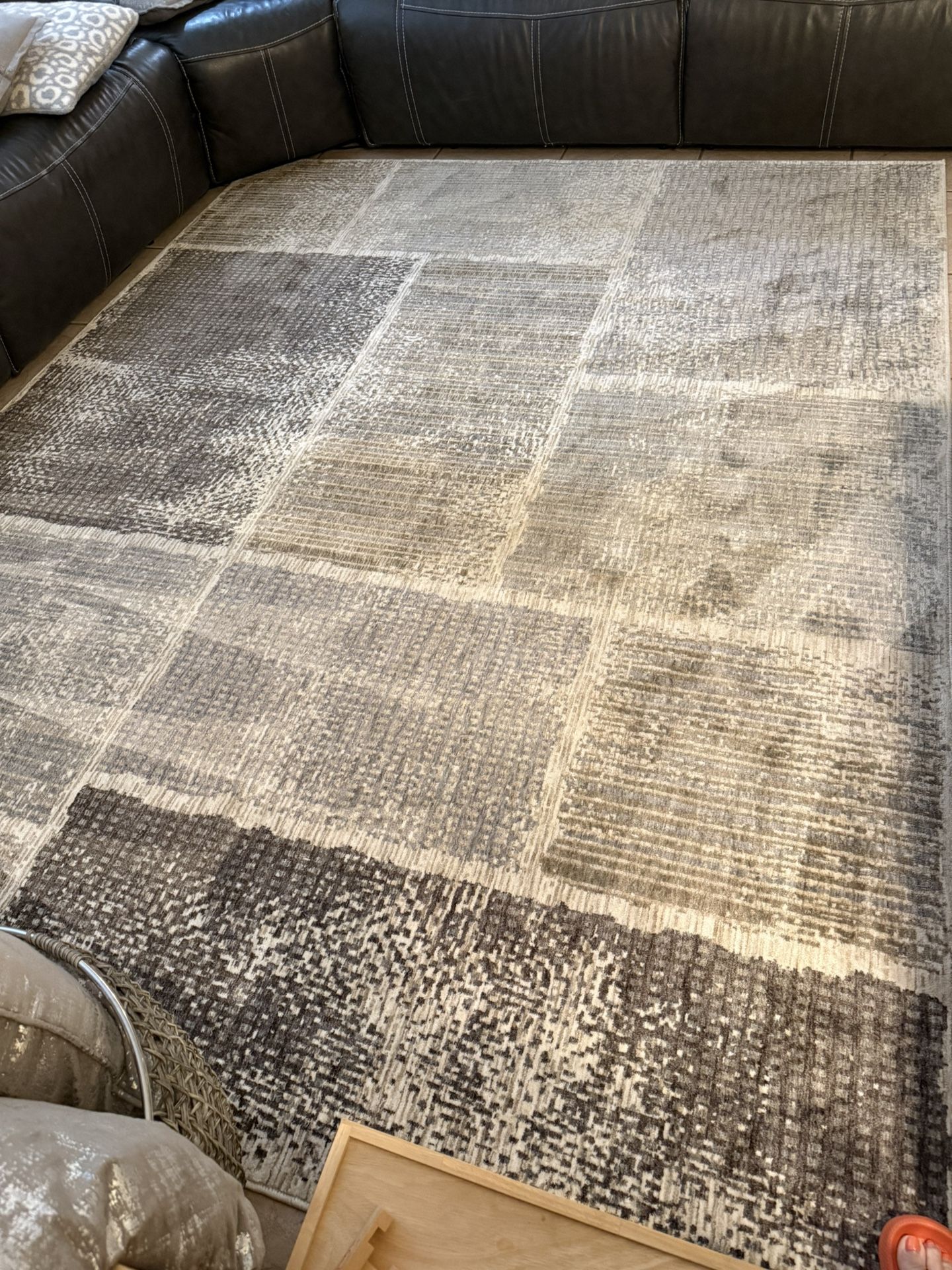 Large Rug, 93” X 119”