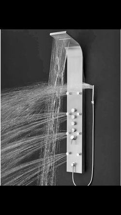 Tower Shower Panel 65” Stainless Steel