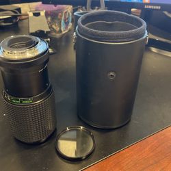 Aetna Rokunar MC Auto 1:45.5 F=80-200mm w/ Filter and Case