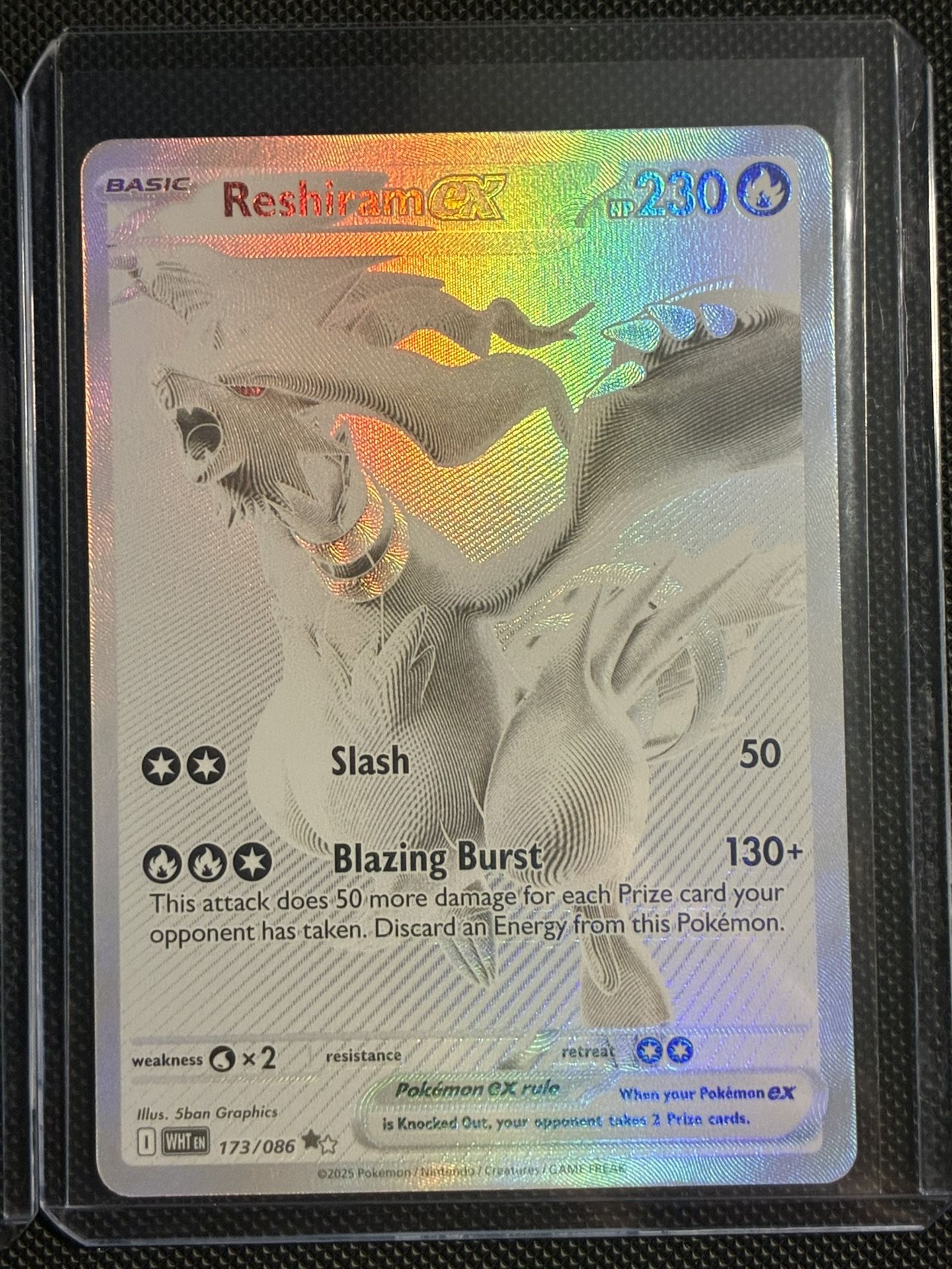 Reshiram Ex #173