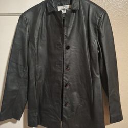 Genuine Black Leather Jacket