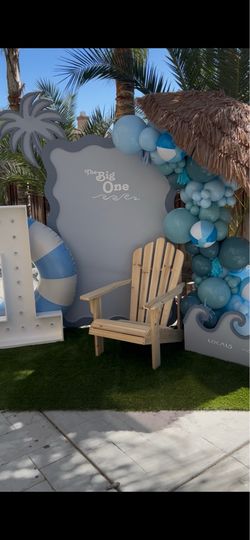 Summer themed set up