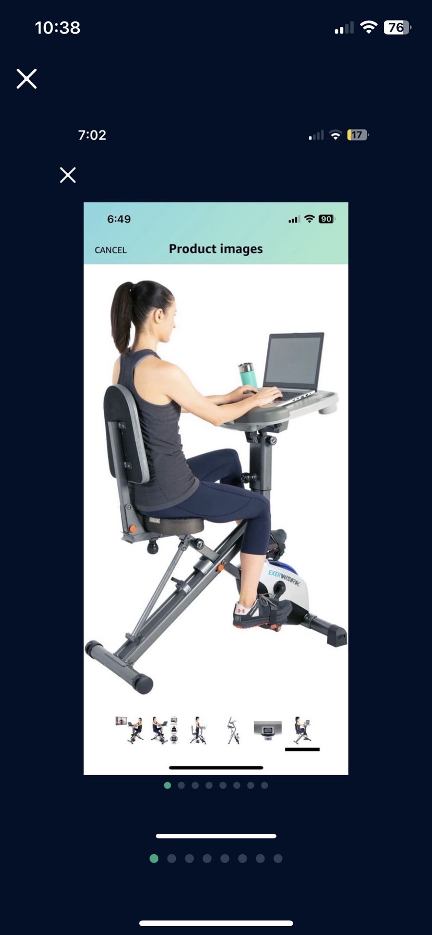 EXERWORK 1000 BIKE DESK