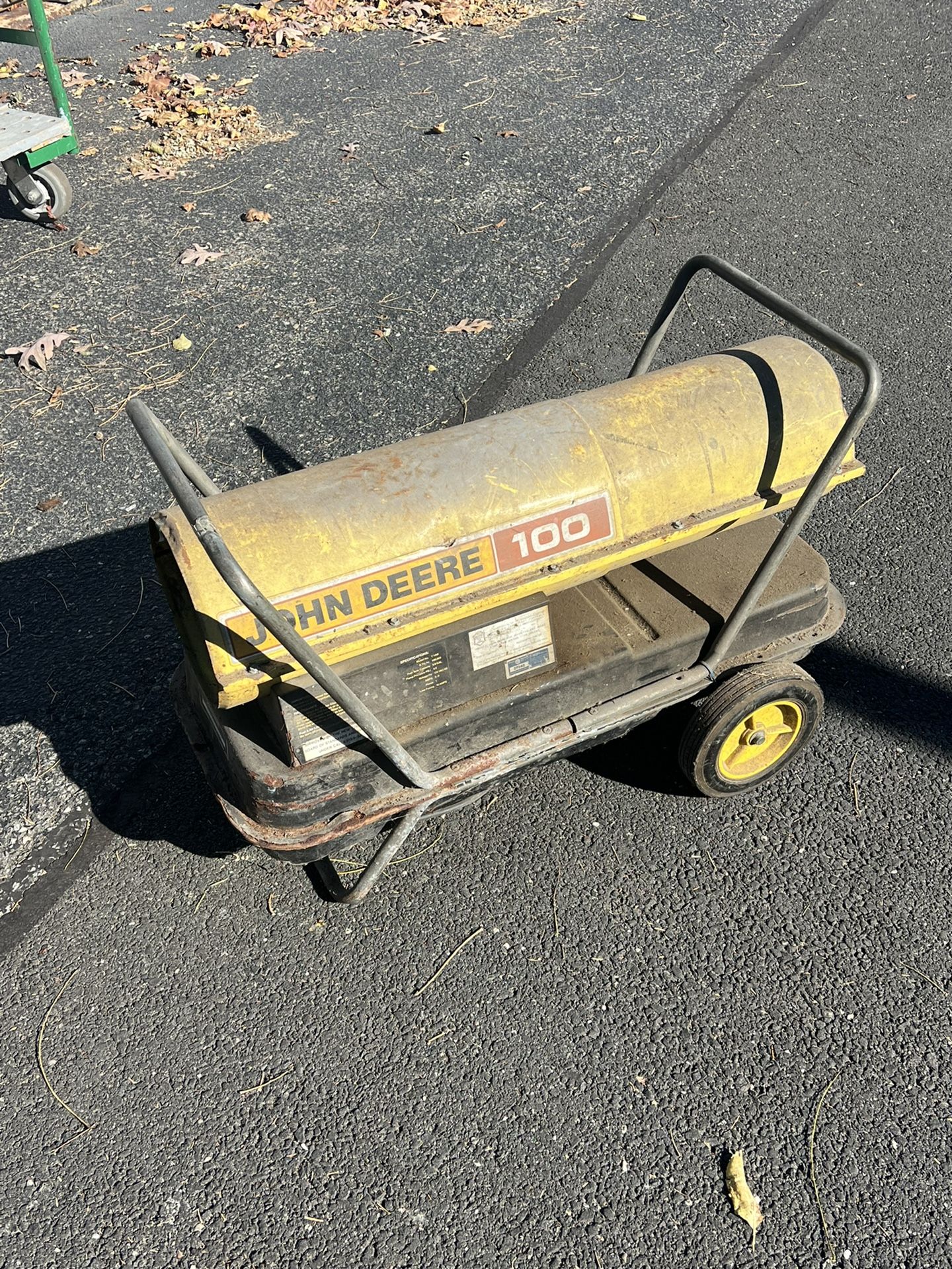 Jobsite heaters John Deere if you cannot get it working I will give you a full refund