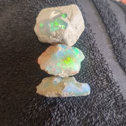 Raw Ethiopian Opals