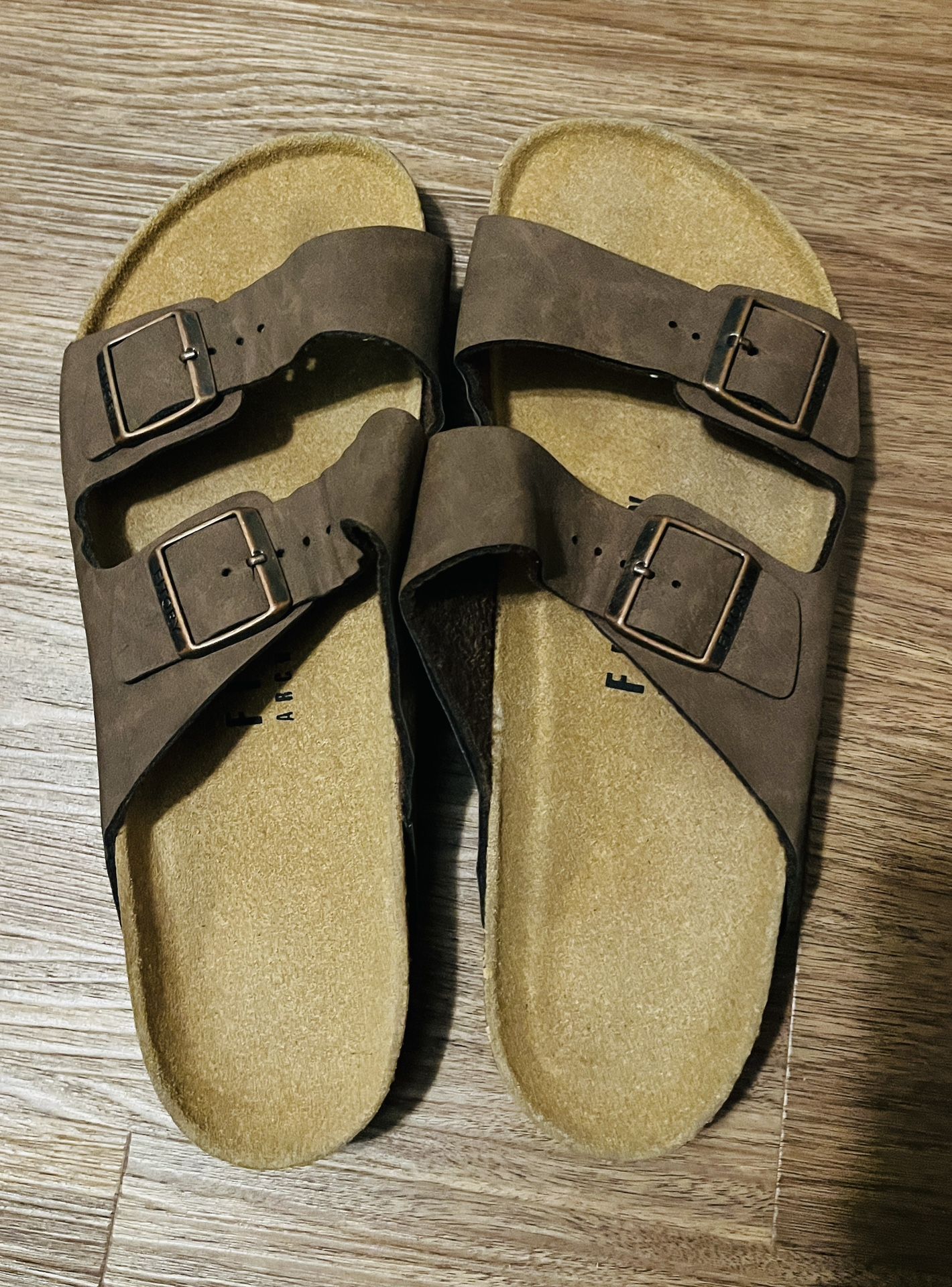Men’s Buckle Cork Sandals Size 11 Birkenstock Dupes