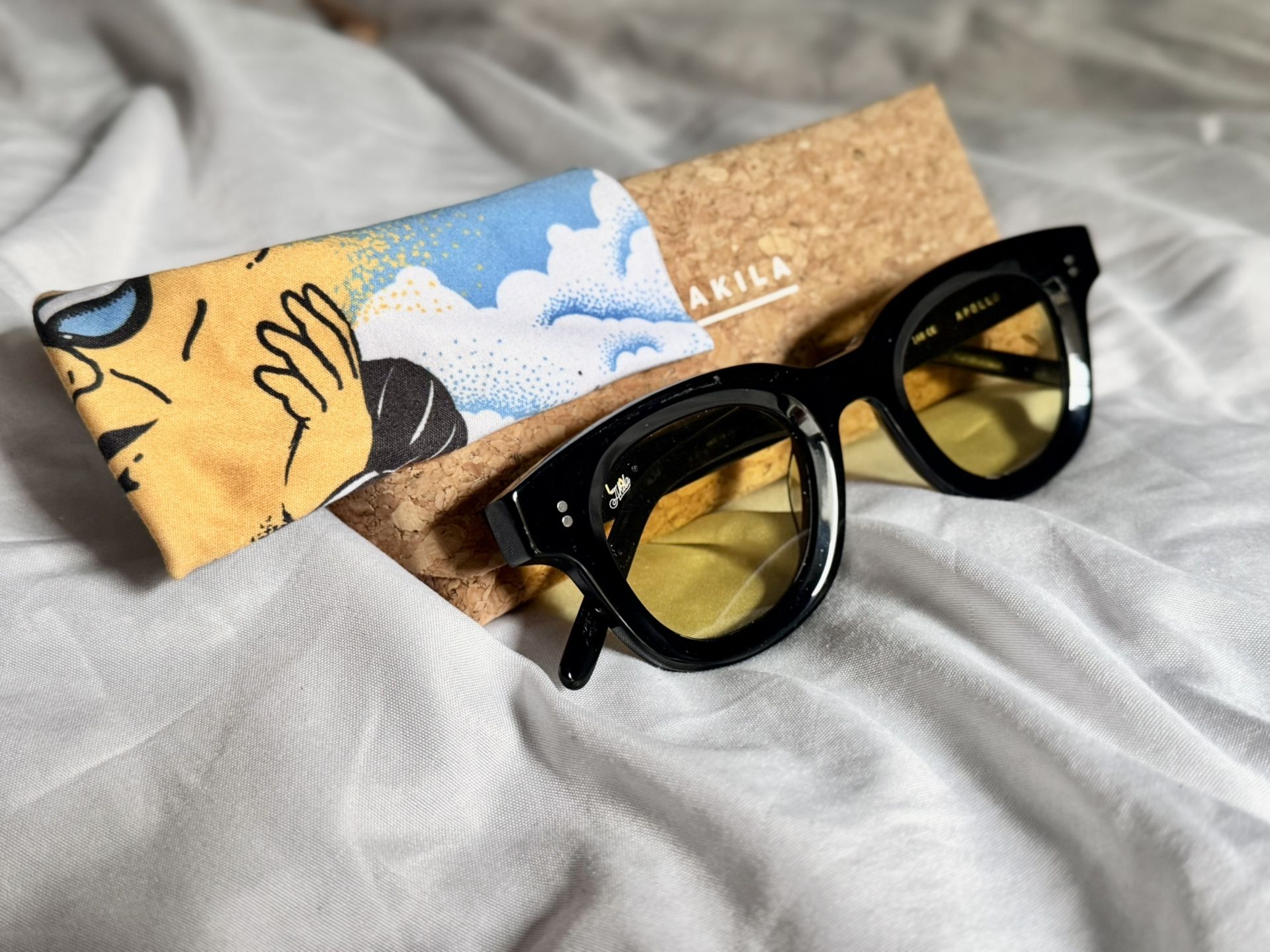 Akila Apollo Black Yellow A 1922 01 78 Sunglasses 46-26-150