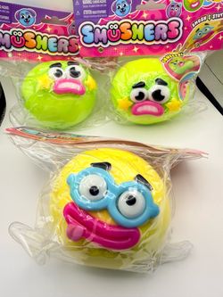 Smushers Squeeze Toys – Lot of 3
