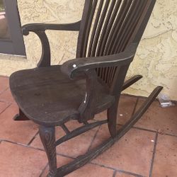 Antique Rocking Chair $175.00 CASH, TEXT FOR PRICES.  