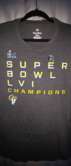 Fanatics LA Rams Super Bowl LVI Champions T-Shirt