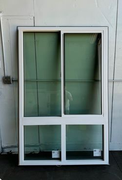 Dark Gray Vinyl Window