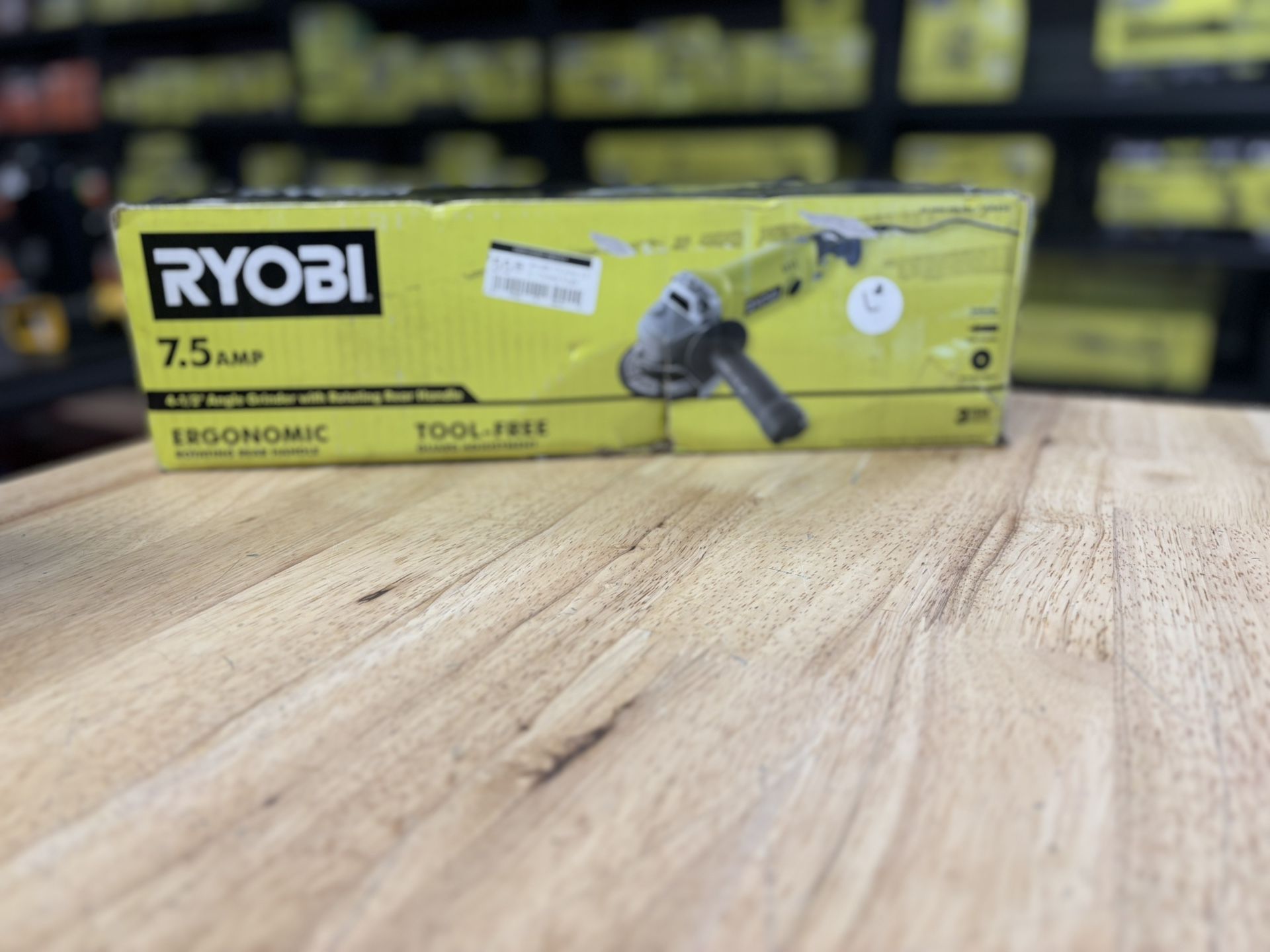 7.5 Amp 4.5 in. Corded Angle Grinder
