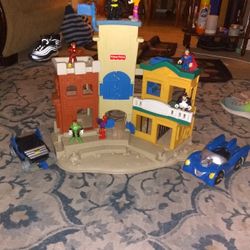 Imagine Ex Figures House And Cars