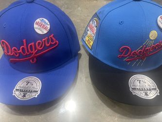 Dodgers Mitchell and Ness Hats