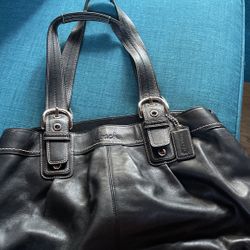 Black Coach Purse 