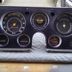 67-72 Chevy Trucks Cluster Part 