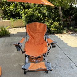 Sport brella reclining chair hot sale