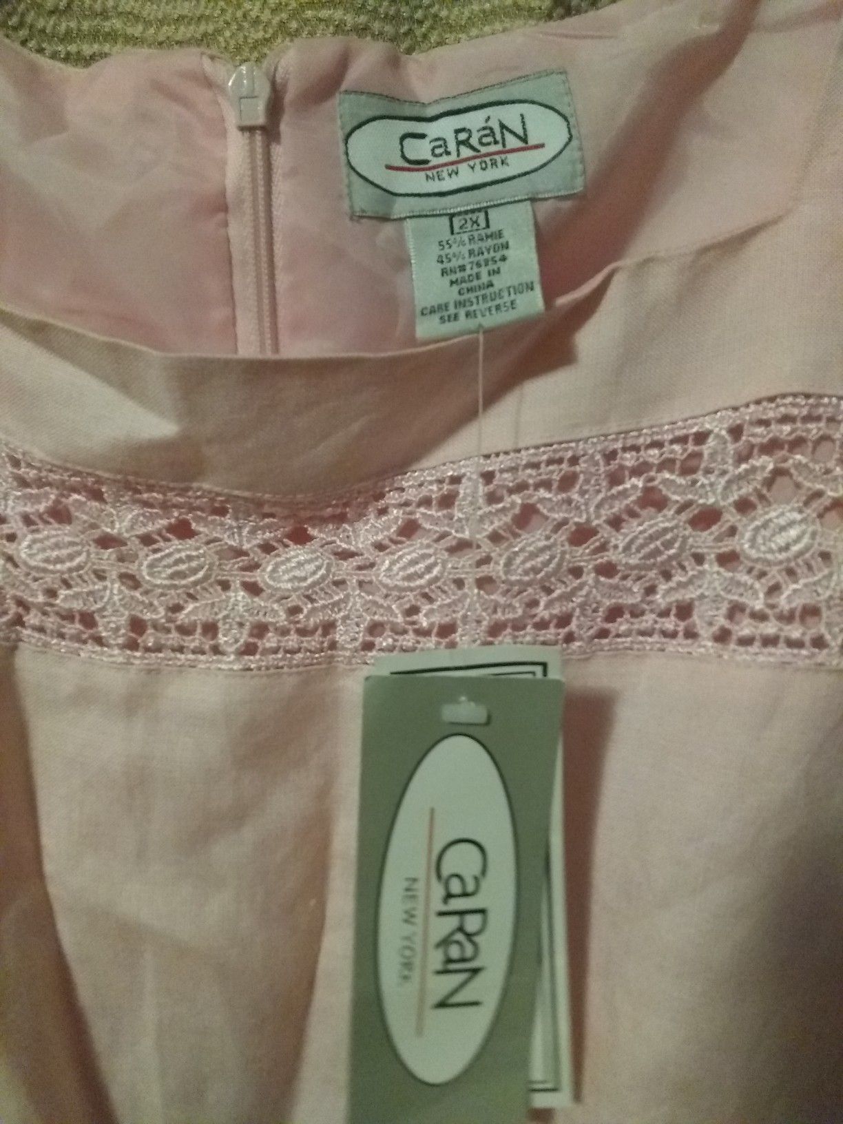 Carán New York Pink Size 2x Dress