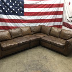 Free Delivery- Restoration Hardware Lancaster “L” Shaped Sectional Couch 